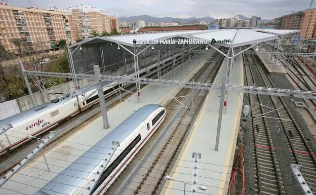 Adif licita el arrendamiento del Torreón Norte de la estación Málaga María Zambrano