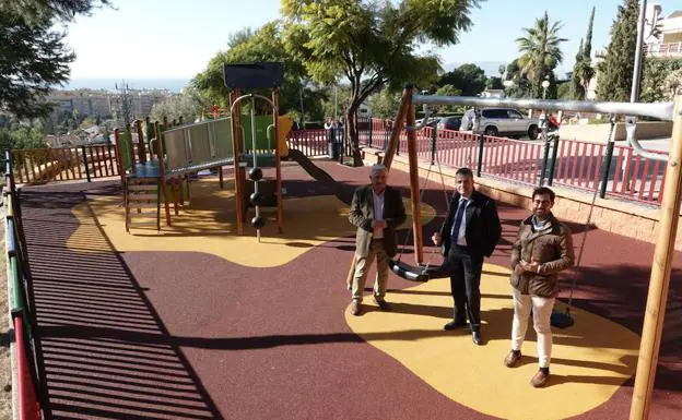 Así es el nuevo parque infantil de la barriada de Miraflores de El Palo