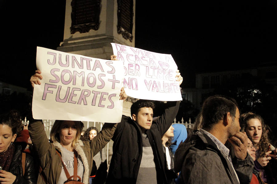 Fotos: Manifestación feminista en Málaga &#039;Ni un paso atrás&#039;, en imágenes