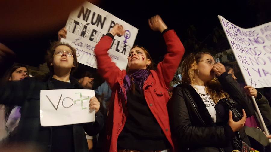 Fotos: Manifestación feminista en Málaga &#039;Ni un paso atrás&#039;, en imágenes