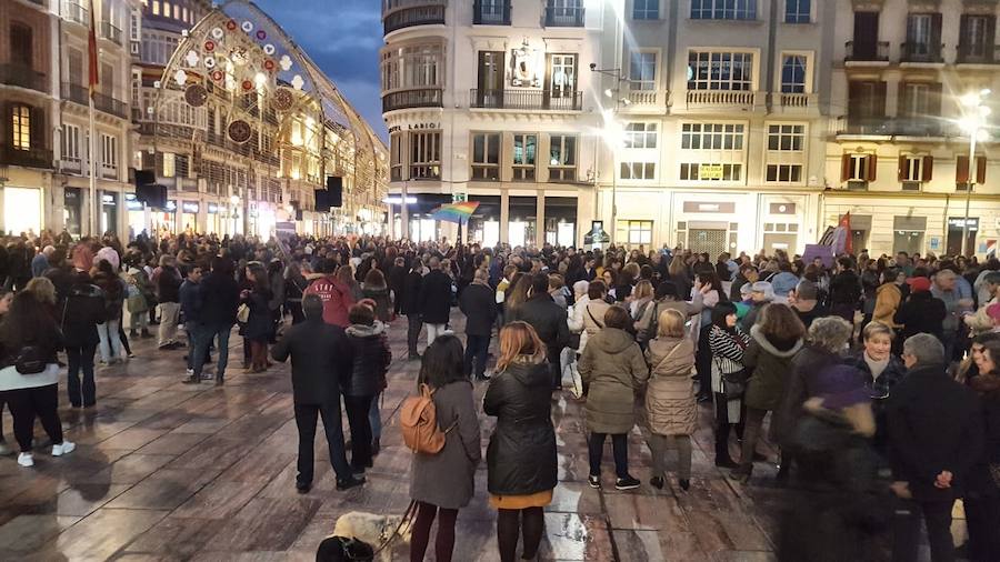 Fotos: Manifestación feminista en Málaga &#039;Ni un paso atrás&#039;, en imágenes