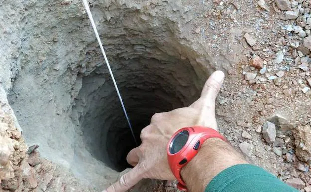 Pozo por el que cayó el pequeño Julen.