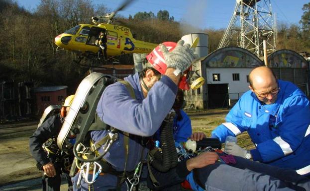 Los mineros se han trasladado desde su sede en Asturias