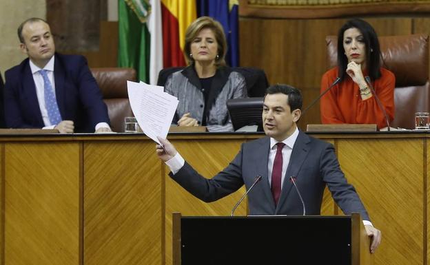 Moreno, durante su intervención. 