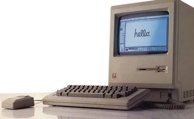 Imagen del Macintosh 128k. 