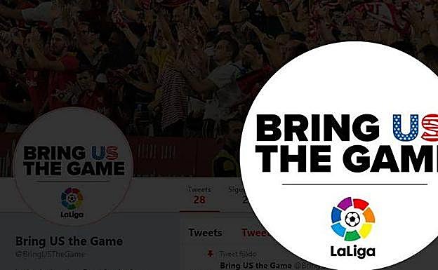 LaLiga lanzó una campaña, #BringUStheGame. 