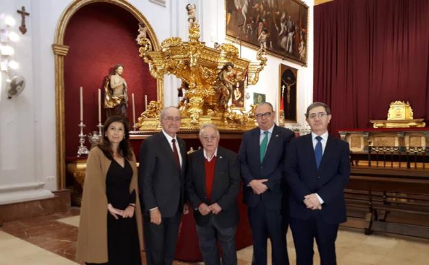 Gemma del Corral, Francisco de la Torre, Rafael Ruiz Liébana, Emilio Betés y Elías de Mateo.