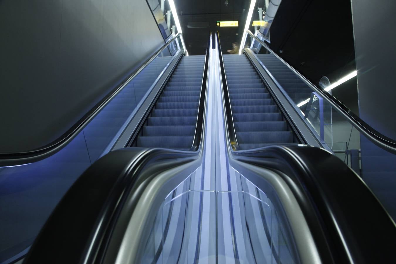 'Baja al metro de Málaga', fotografía de Luis Gutiérrez Rubio.