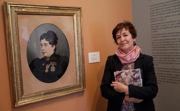 La tapicera del Perchel que llegó a la Exposición Universal de Chicago