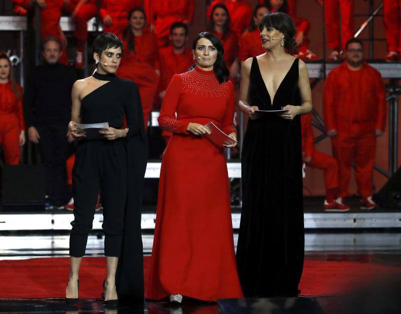 Las mejores imágenes de la alfombra roja y ceremonia de los premios de la Academia española de Cine en Sevilla. La 33ª edición de los premios Goya al cine español.