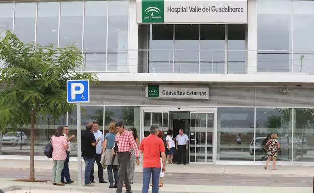 Exterior del Hospital del Valle del Guadalhorce. 