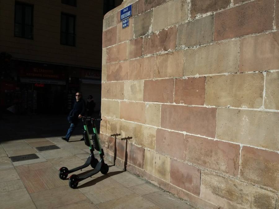 El auge de este fenómeno deja imágenes como estas en lugares céntricos de la capital