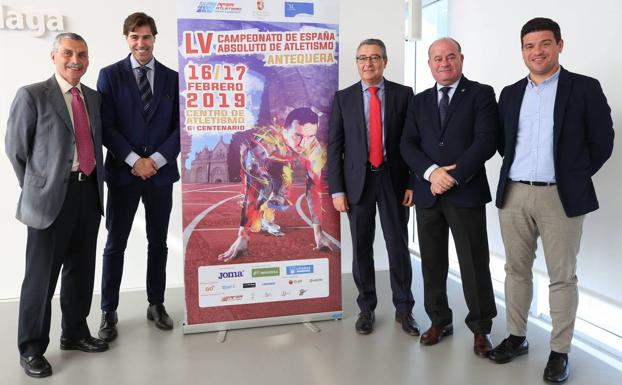 Presentación del Campeonato de España de atletismo en Antequera