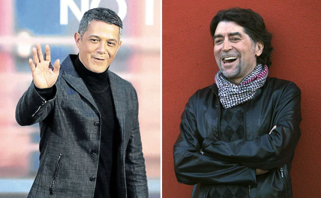 Alejandro Sanz y Joaquín Sabina. 