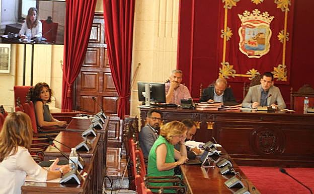 Sesión de la comisión de investigación del 11 de julio, en la que compareció Esther Sedano. 