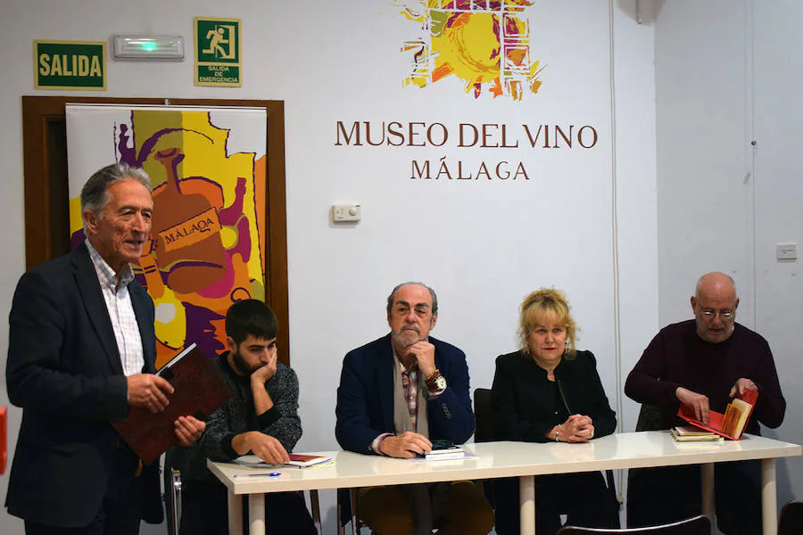 Un momento de la presentación del encuentro cultural en el Museo del Vino.