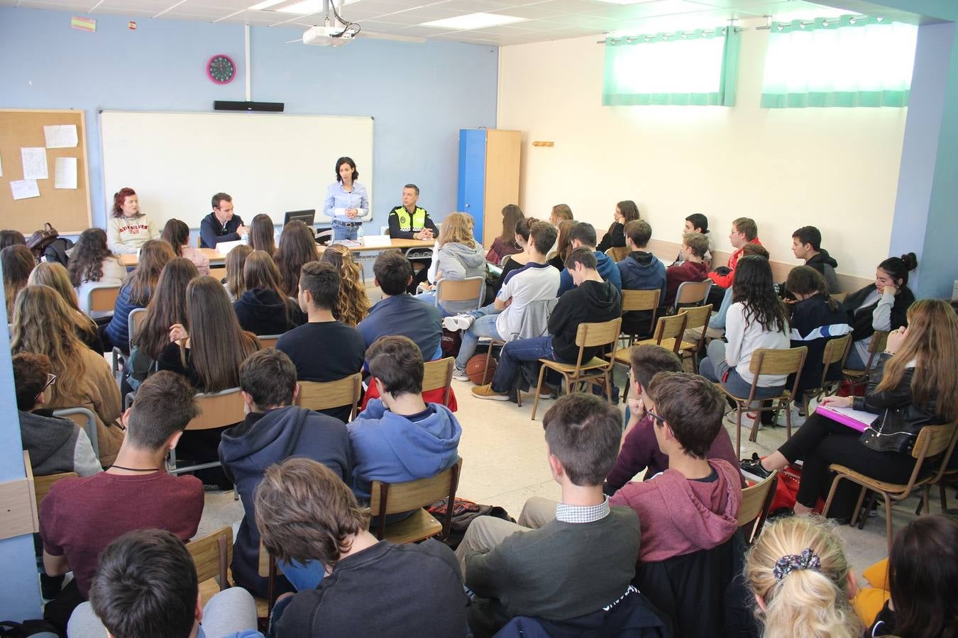 El Liceo Francés acoge el ‘Foro Des Métiers’ Un momento del Foro Profesional Liceo Francés.El Liceo Francés acoge el ‘Foro Des Métiers’