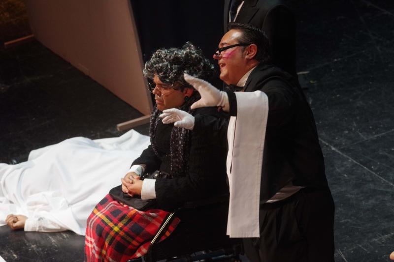 'Este cuarteto es otro misterio' en la tercera semifinal del Carnaval de Málaga 2019.