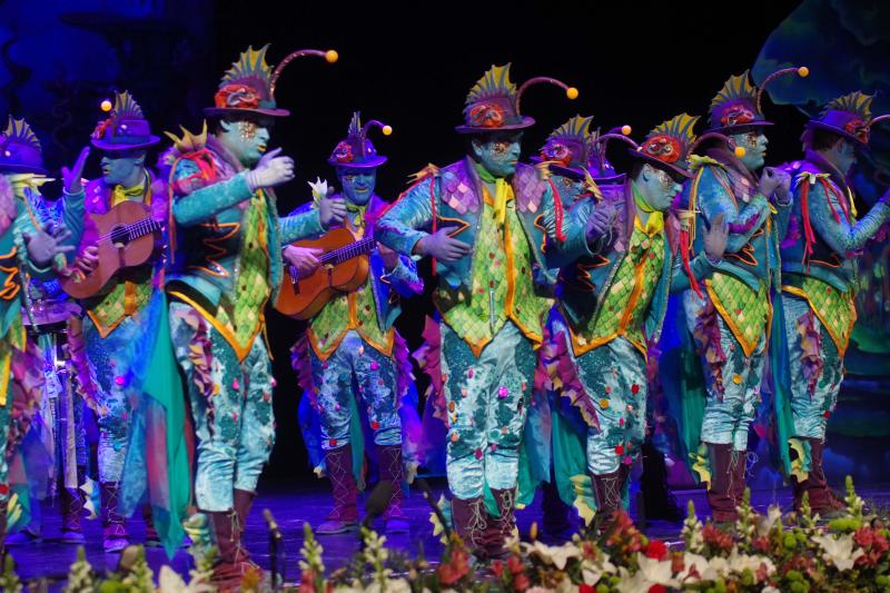 Primer premio en comparsa: 'El arrecife'.