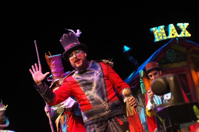 Segundo premio en comparsa: 'El carromato de Max'.