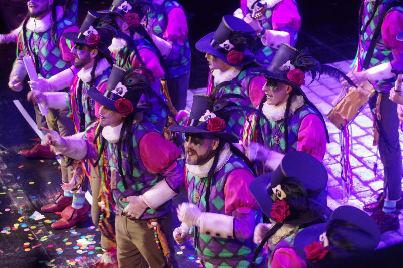 Quinto premio en comparsa: 'El pasaje de los milagros''.