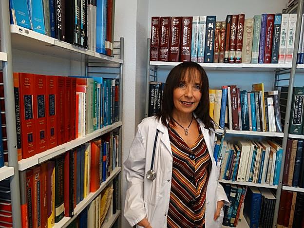 La doctora María Dolores Martín Escalante. 