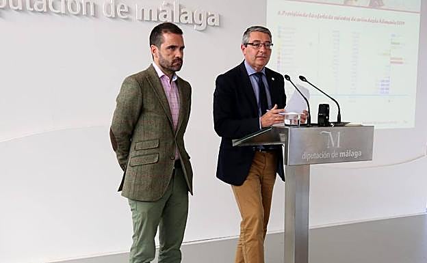 Florido y Salado, este lunes, durante la rueda de prensa.