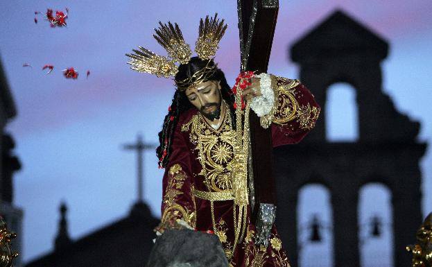 Nuestro Padre Jesús de la Misericordia en su salida del Jueves Santo. 