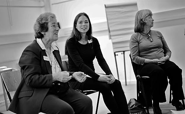 La escritora británica Pam Schweitzer. 