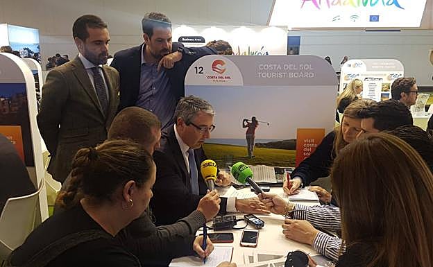 Francisco Salado, este jueves en Berlín.