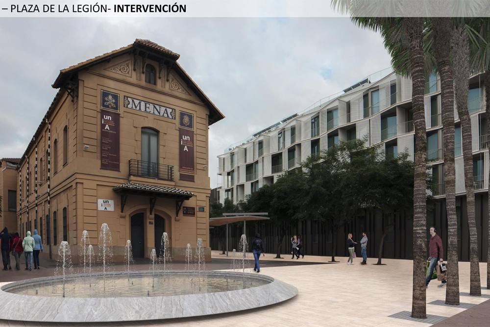 Recreaciones de cómo quedará la renovación de zonas de Carretería y Álamos, así como el entorno del la plaza de San Francisco.