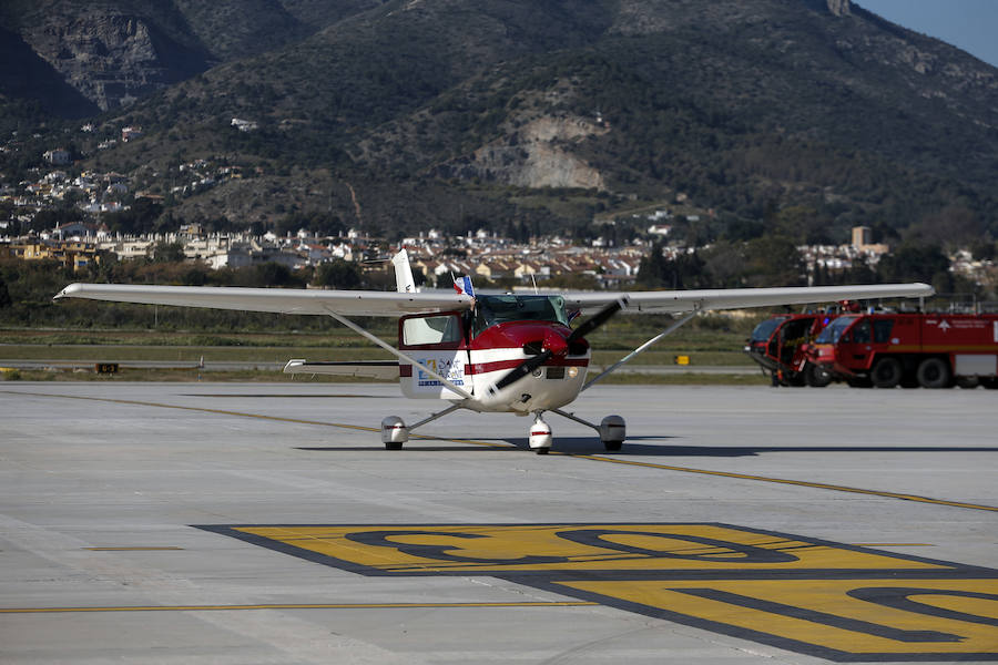 La jornada ha estado jmarcada por la emoción y, de nuevo, por el arrojo de dos hombres:Ignacio Gil y Francisco Cuevas, del Real AeroClub de Málaga