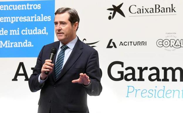 Antonio Garamendi, presidente de CEOE. 