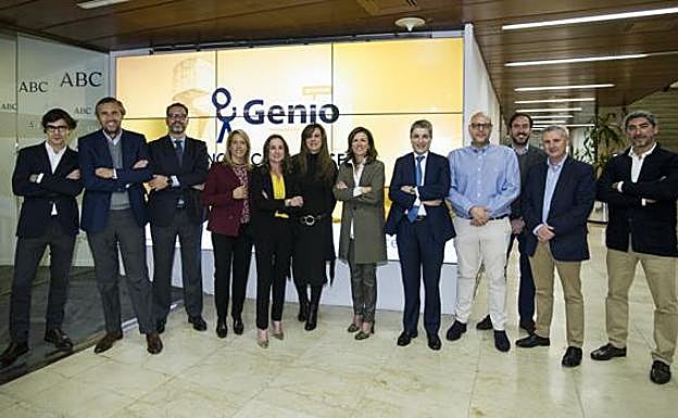 El jurado de la XII edición de los premios Genio de Vocento.