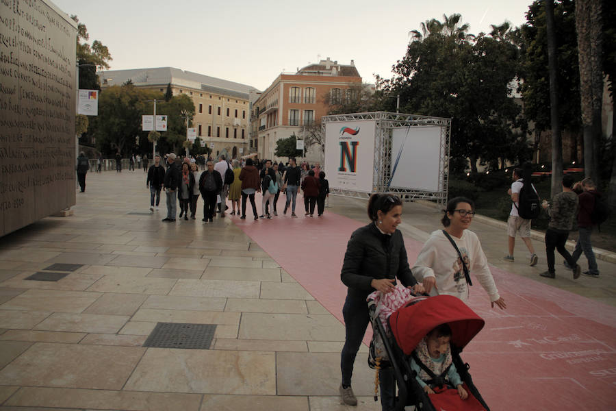 Málaga ultima los detalles para lucir de cine con motivo del Festival de Málaga que se celebrará del 15 al 24 de marzo. 