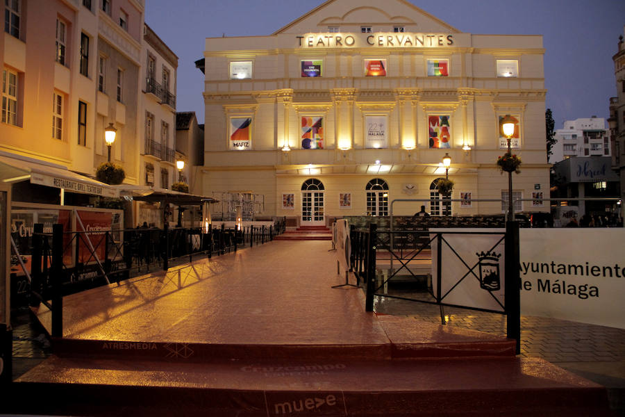 Málaga ultima los detalles para lucir de cine con motivo del Festival de Málaga que se celebrará del 15 al 24 de marzo. 