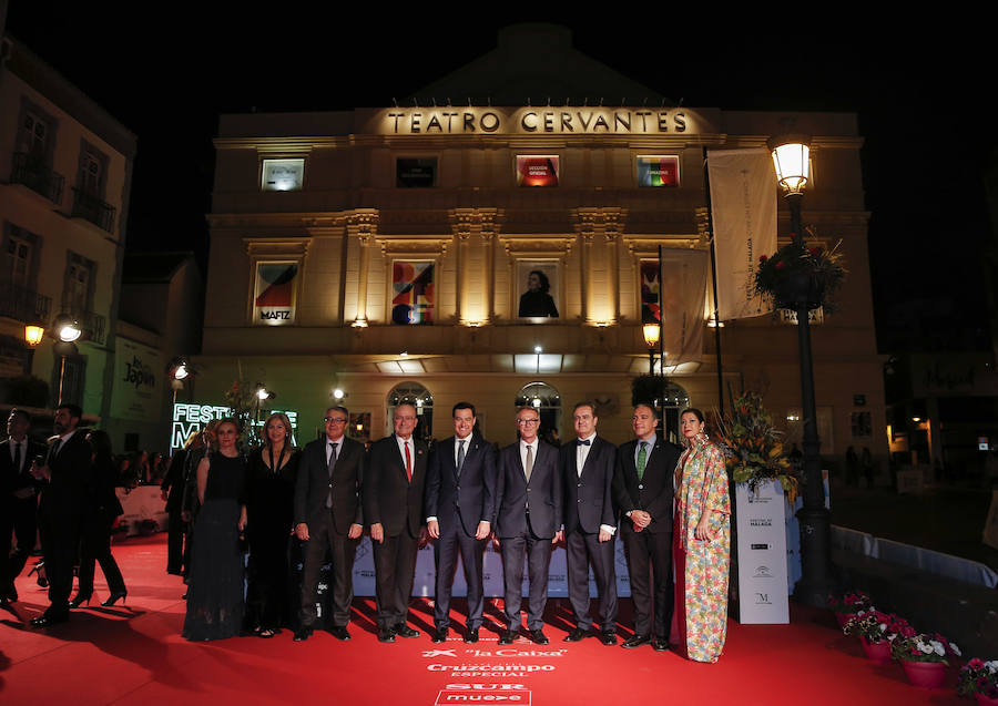 El cine en español se da cita estos días en Málaga. Así está siendo la alfombra del certamen.