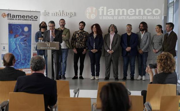 Presentación de la VI Bienal de Arte Flamenco. 