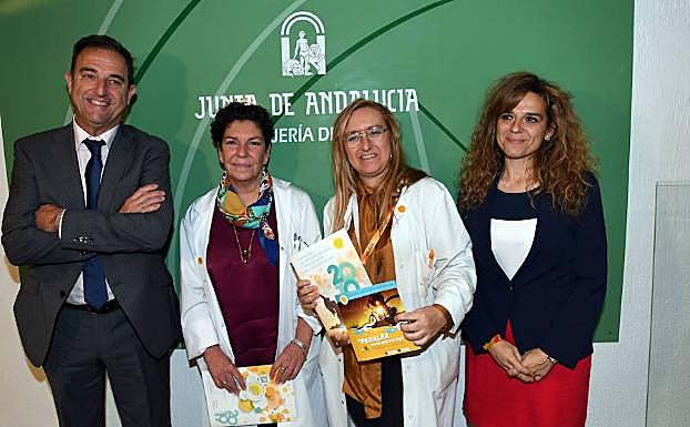 Carlos Bautista, Luisa Lorenzo, Magdalena de Troya y Luciana Jiménez. 