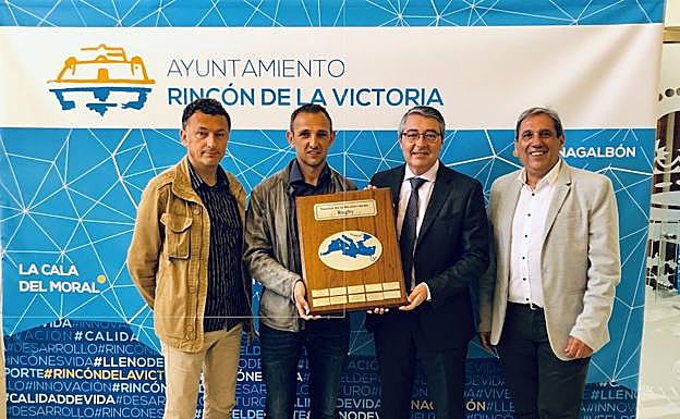 Presentación del torneo en el Ayuntamiento de Rincón de la Victoria. 