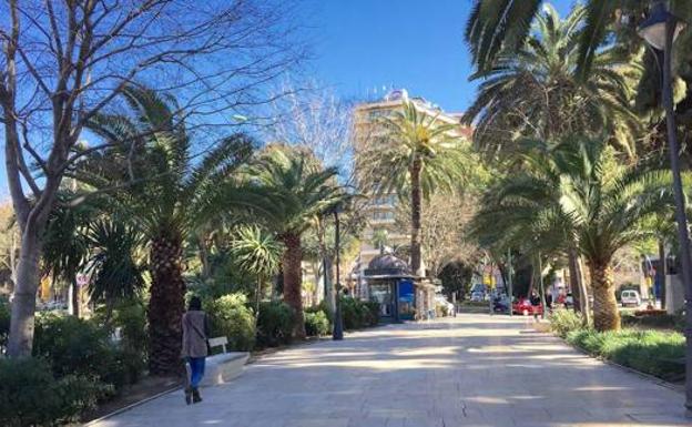 Imagen de archivo del Parque de Málaga. 