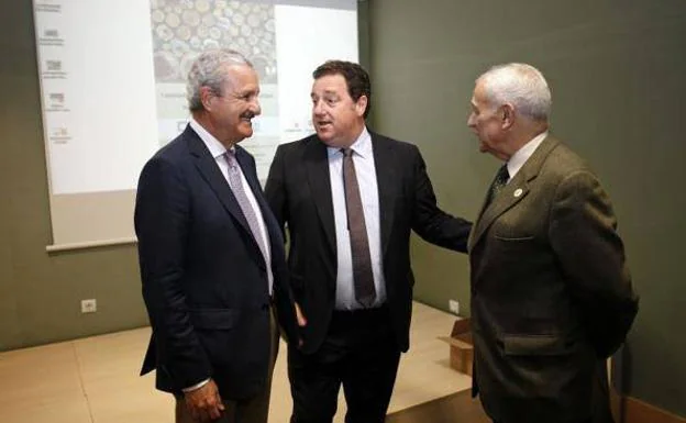 Enrique Glückmann, Jesús Burgos y José Rivas. 