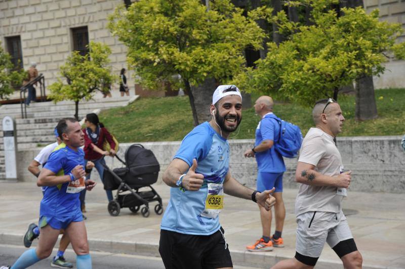 Más de 7.500 corredores participan en la 29ª edición de la Media Maratón Ciudad de Málaga.