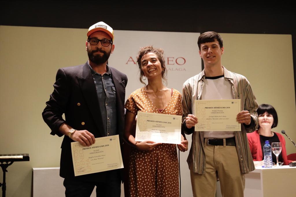 Fotos: Entrega de los Premios Ateneo-Universidad de Málaga