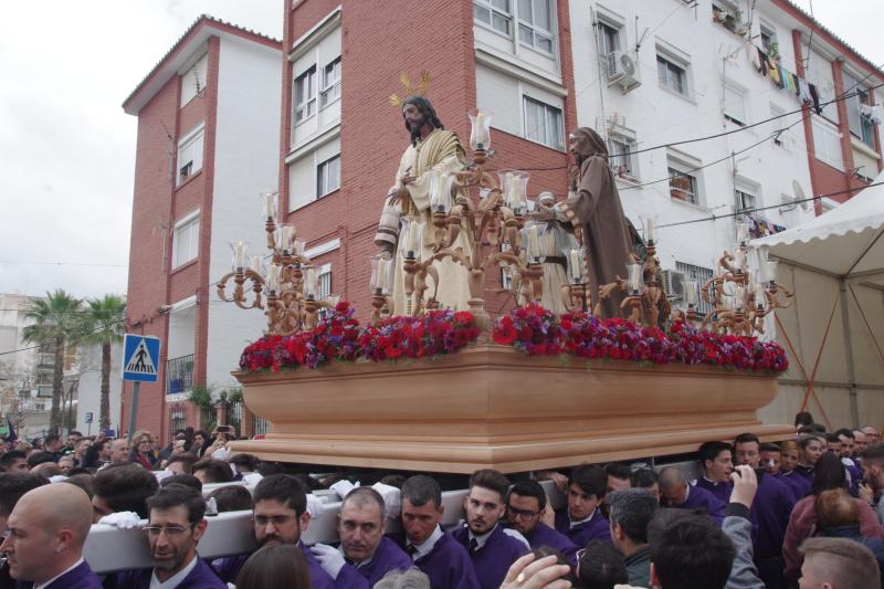 Procesión de Jesús del Dulce Nombre en su Caridad y la Virgen de la Paloma de Mangas Verdes