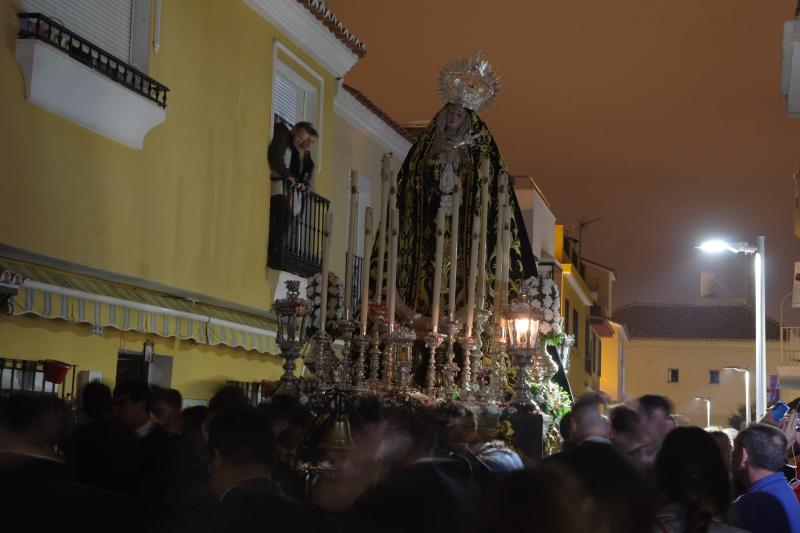 Procesión de Jesús del Dulce Nombre en su Caridad y la Virgen de la Paloma de Mangas Verdes