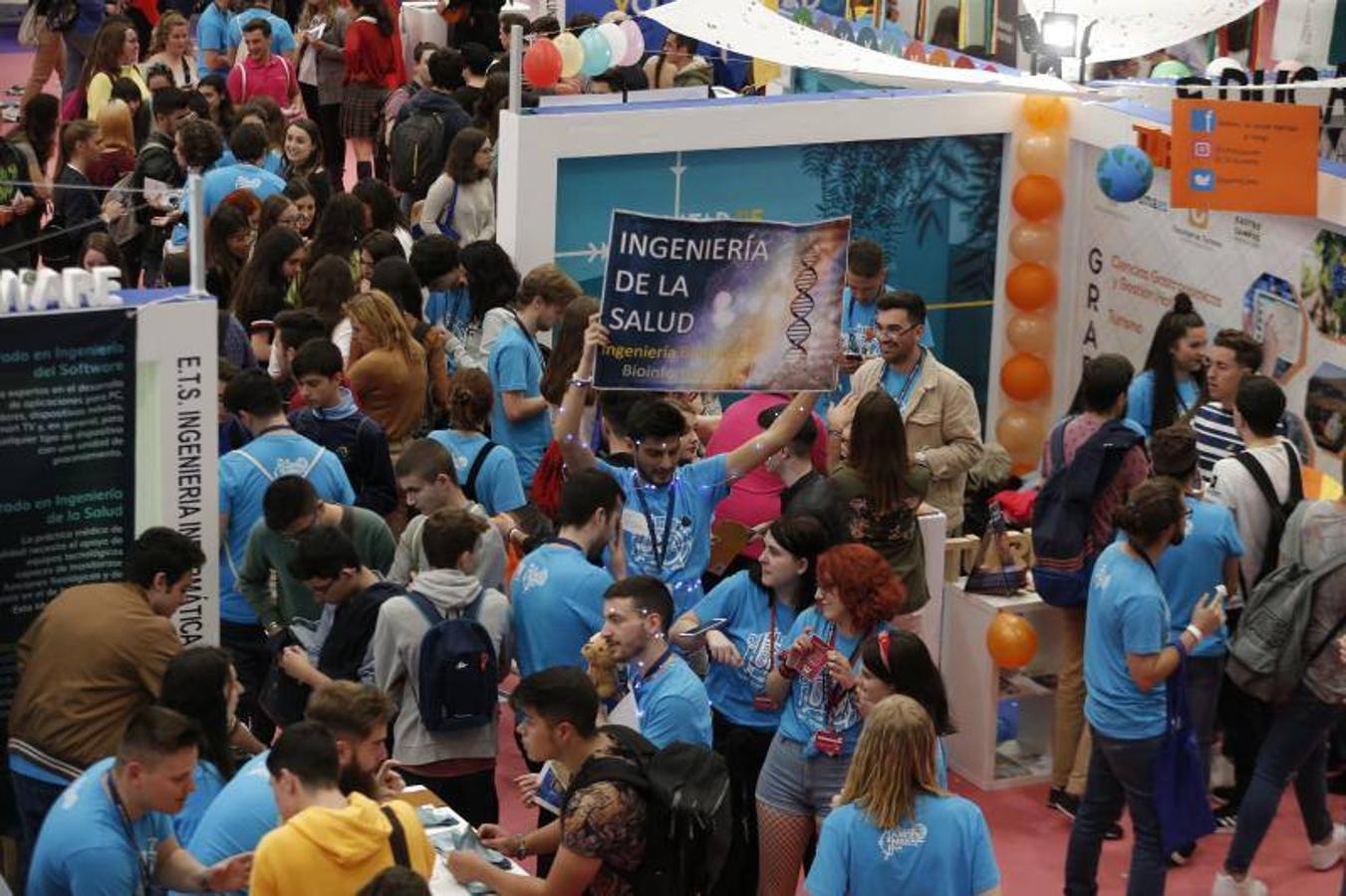 La Universidad de Málaga celebra su jornada de puertas abiertas para mostrar a los estudiantes su oferta académica, social, cultural y deportiva