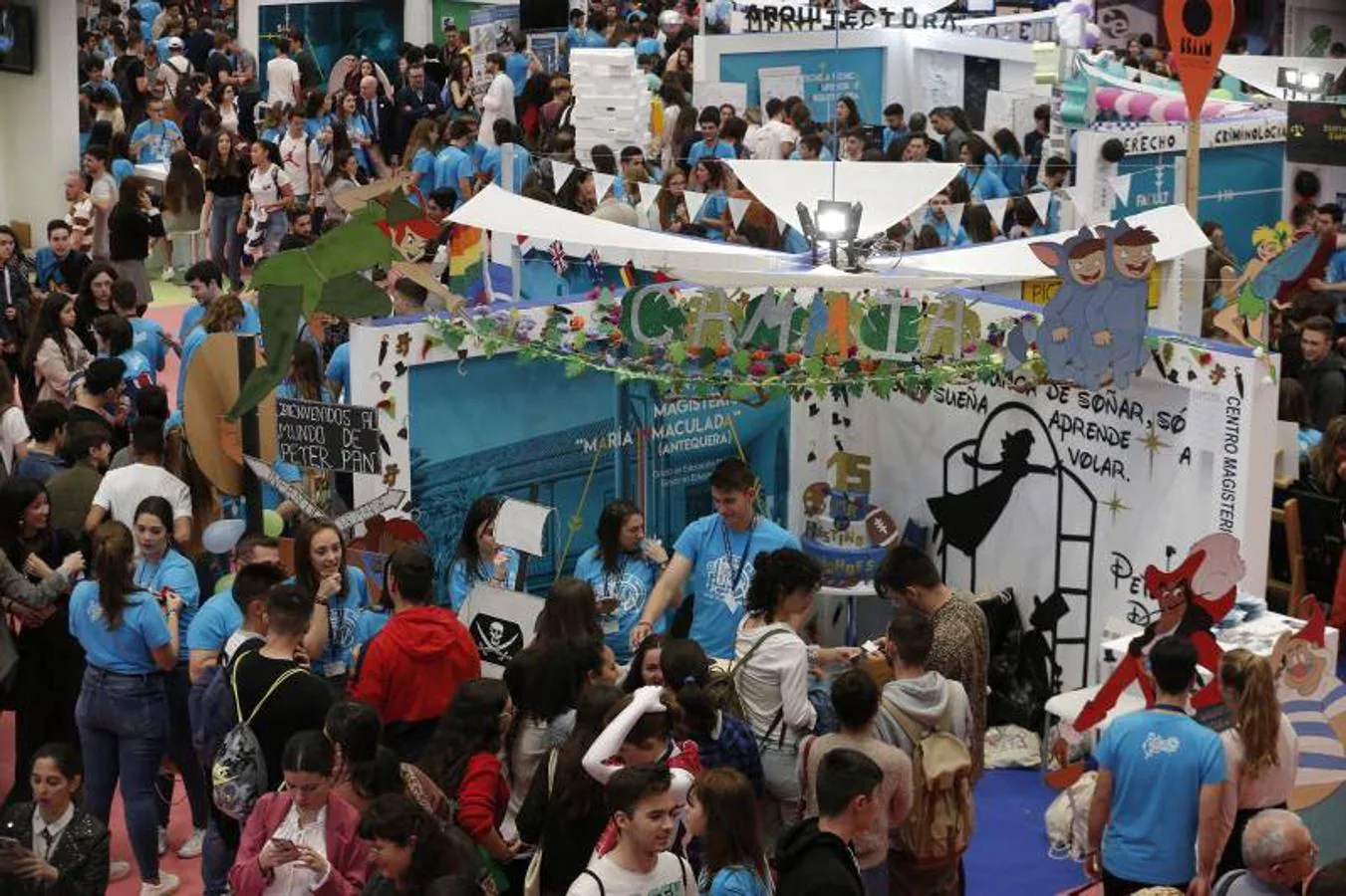 La Universidad de Málaga celebra su jornada de puertas abiertas para mostrar a los estudiantes su oferta académica, social, cultural y deportiva