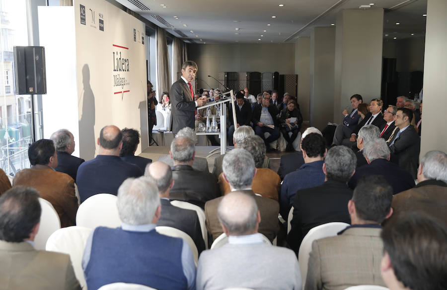 El ganadero y presidente de la Fundación del Toro de Lidia, protagonista este jueves del encuentro organizado por SUR en el AC Málaga Palacio