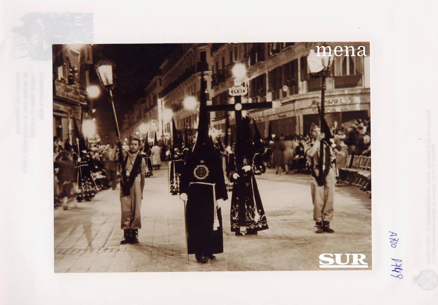 Año 1949 en la calle Larios